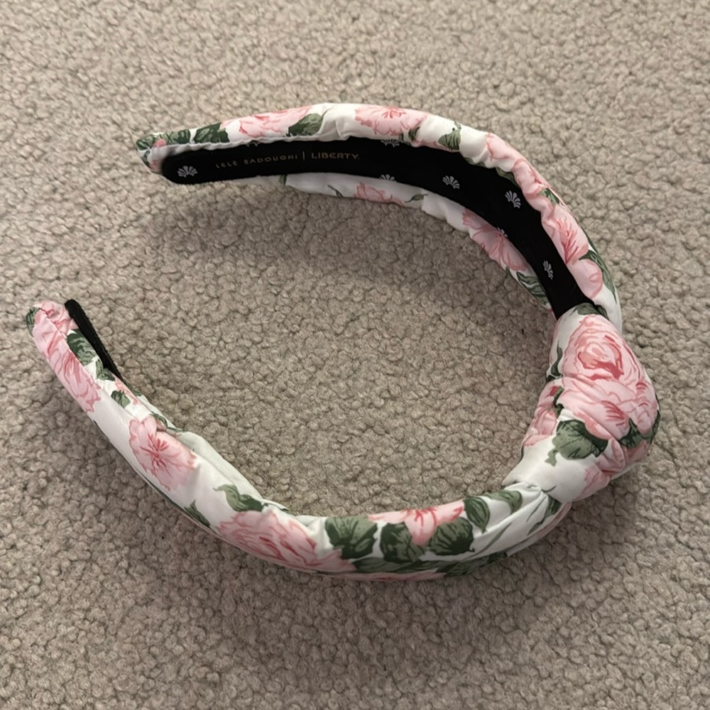 Lele Sadoughi liberty floral knotted headband